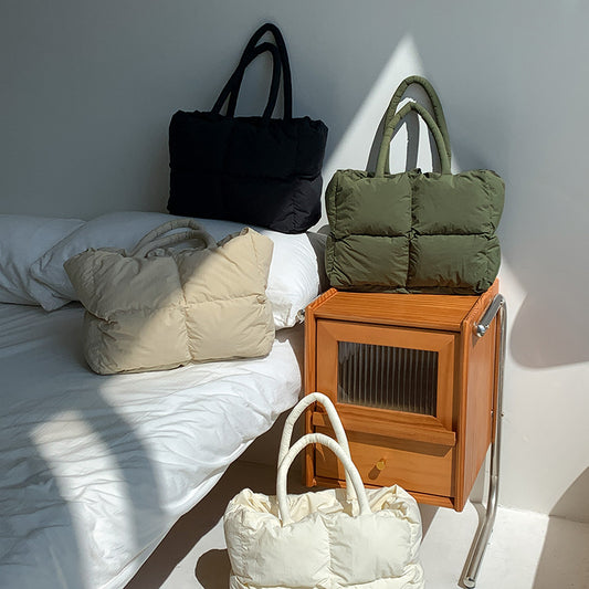 Nylon Down Niche Large Capacity Pillow Bags