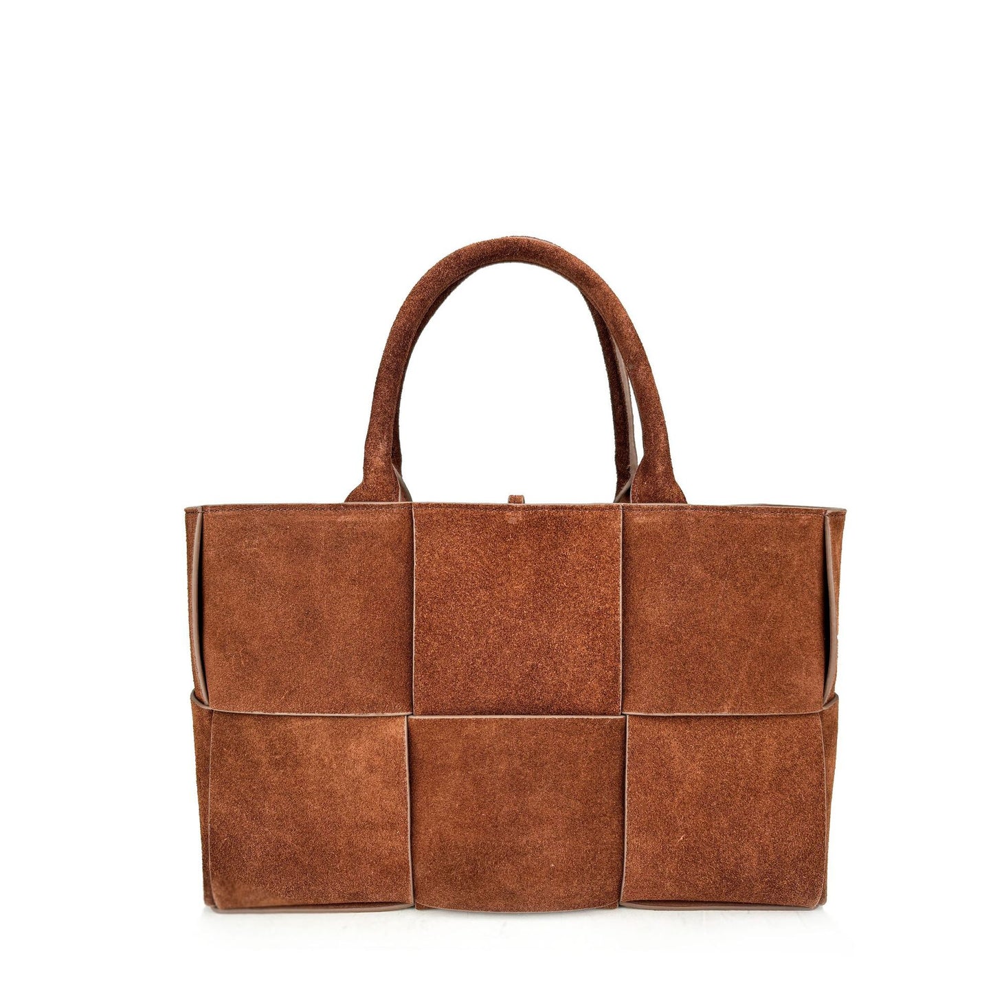 Glamorous Matte Leather Hand-woven Large Capacity Crossbody Bags