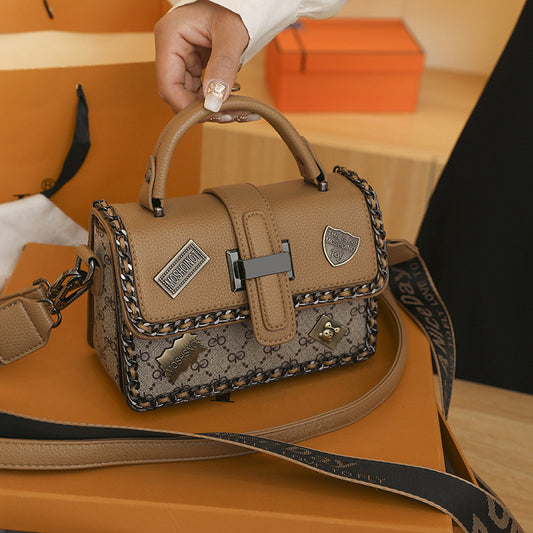 Women's Summer Live Broadcast Good Trendy Fashion Wide Strap Shoulder Bags