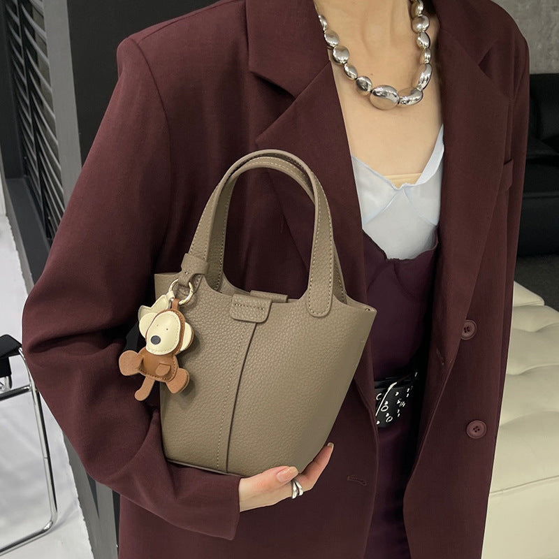 Women's Niche High Sense Genuine Leather Vegetable Bags