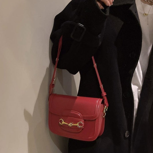 Women's Pretty Saddle Underarm Fashion Bridal Shoulder Bags