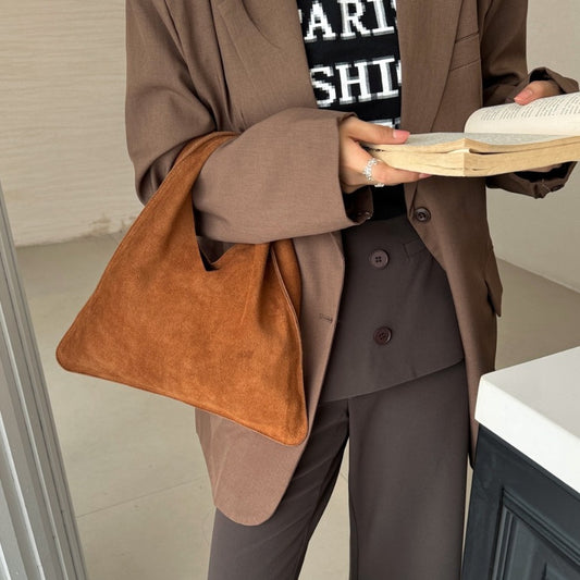 Popular Deerskin Veet Cowhide Underarm Portable Crossbody Bags