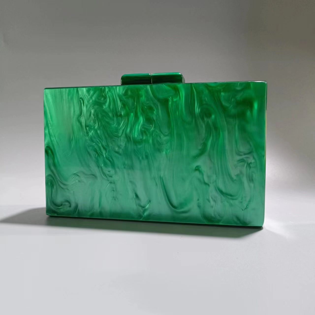 Women's Pearlescent Acrylic Wedding Banquet Clutch Evening Bags