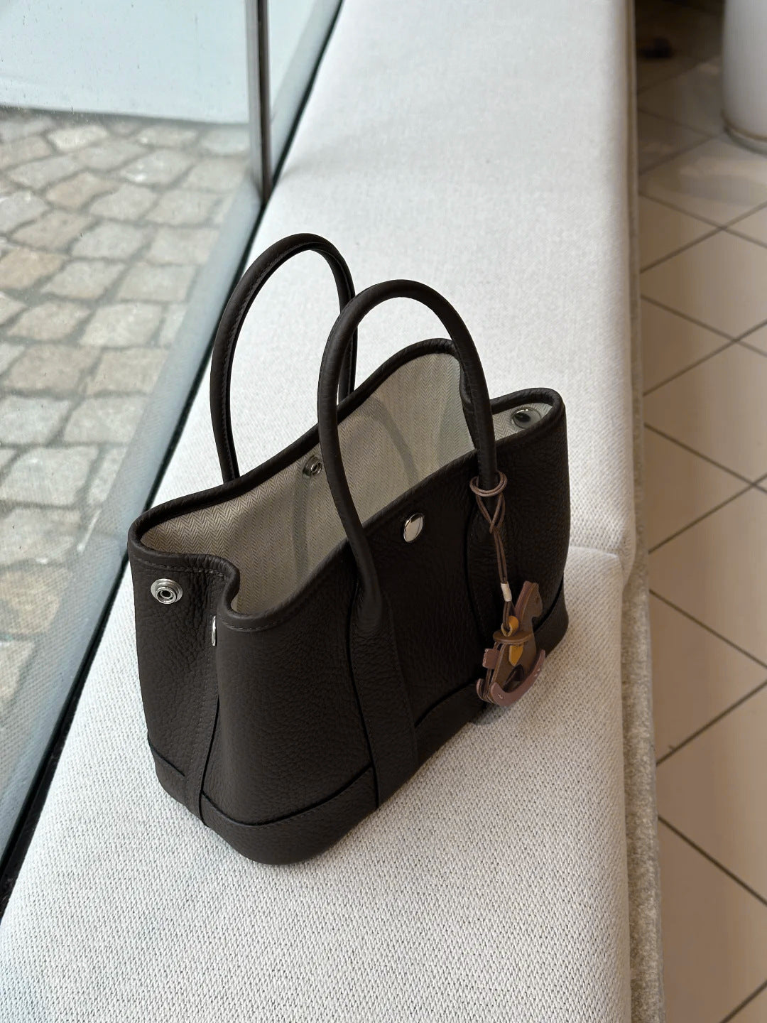 Women's Handmade Leather Portable Bridal Wedding Handbags