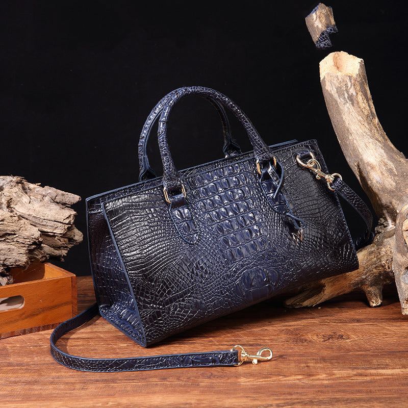 Women's Fashion Portable Retro Pattern Brahmin Handbags