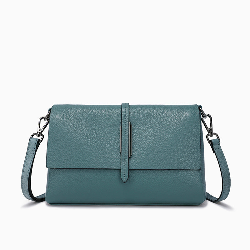 Women's Fashion Cattlehide Leather Genuine Retro Temperament Crossbody Bags