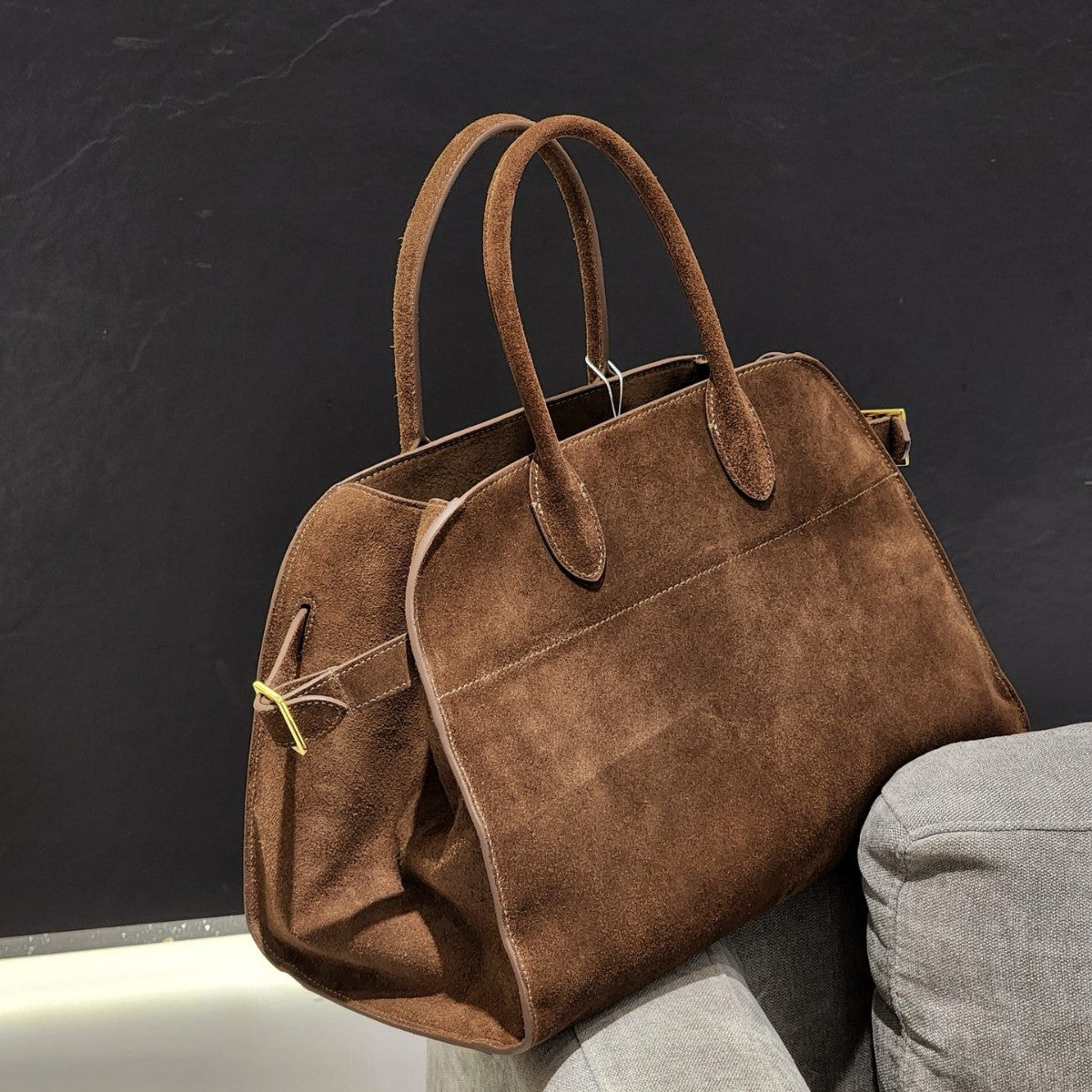 Autumn Large Capacity Totes Genuine Leather Tote Bags