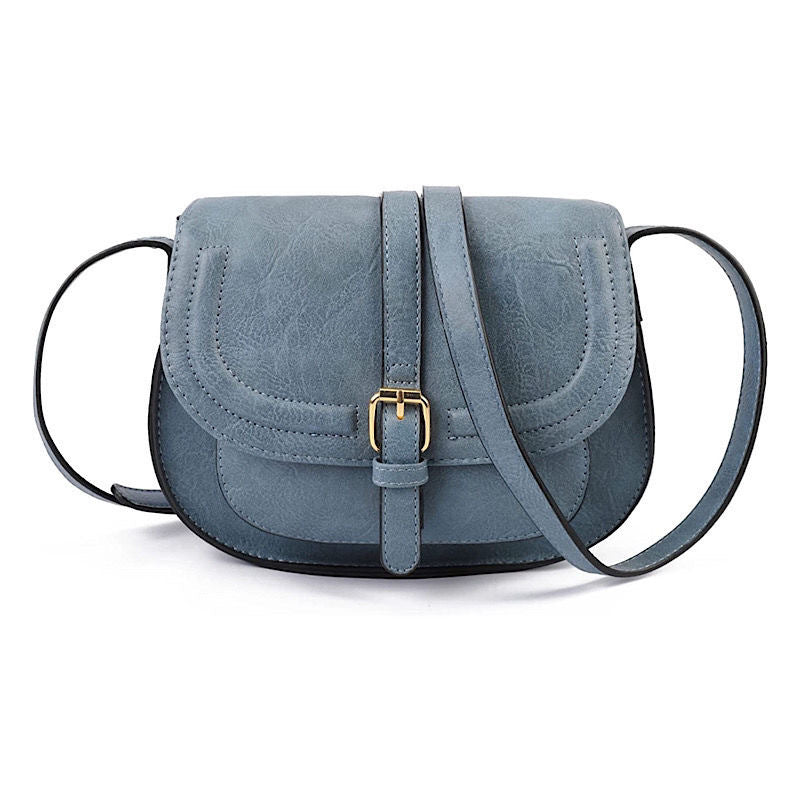 Women's Fashion Style Retro Saddle Semicircle Shoulder Bags