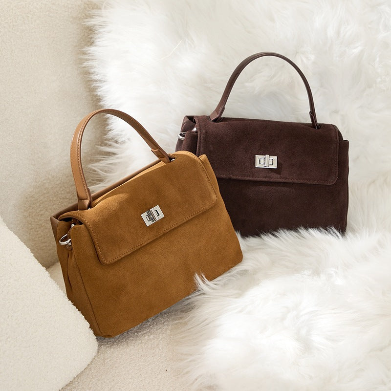 Women's Minority High-grade Genuine Leather Cowhide Crossbody Bags