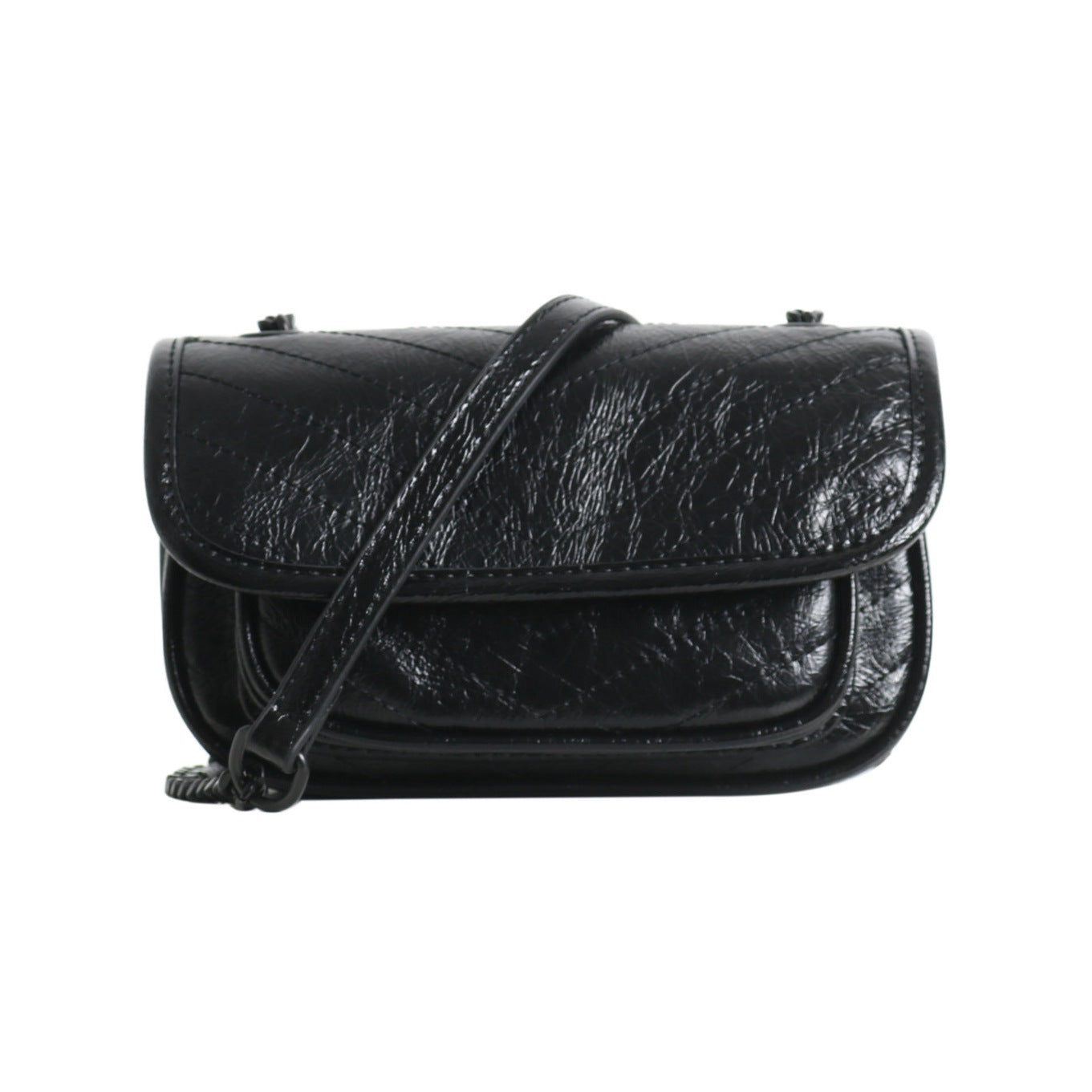 Women's First Layer Cowhide Retro Large Capacity Crossbody Bags