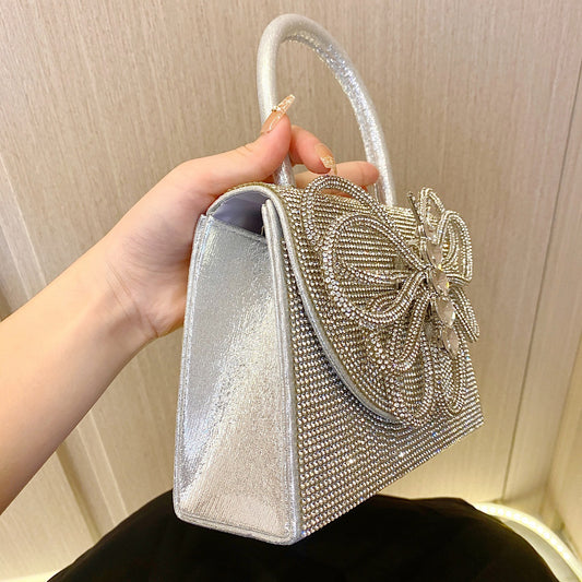 Sier Rhinestone Bar Party Birthday Wedding Evening Bags