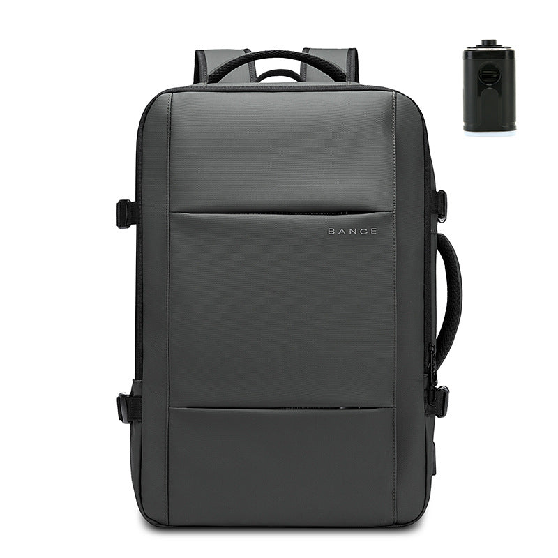 Men's Vacuum Compression Large Capacity Waterproof Business Backpacks