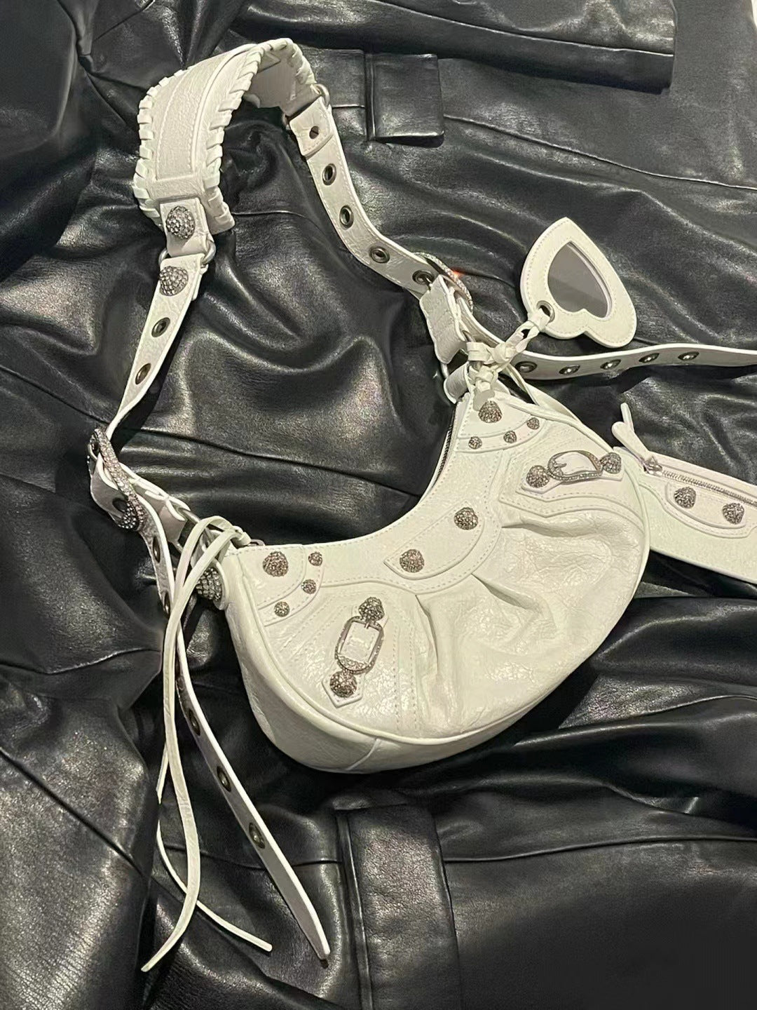 Women's Light Luxury Selenodont French Style Underarm Sweet Cool Hot Shoulder Bags