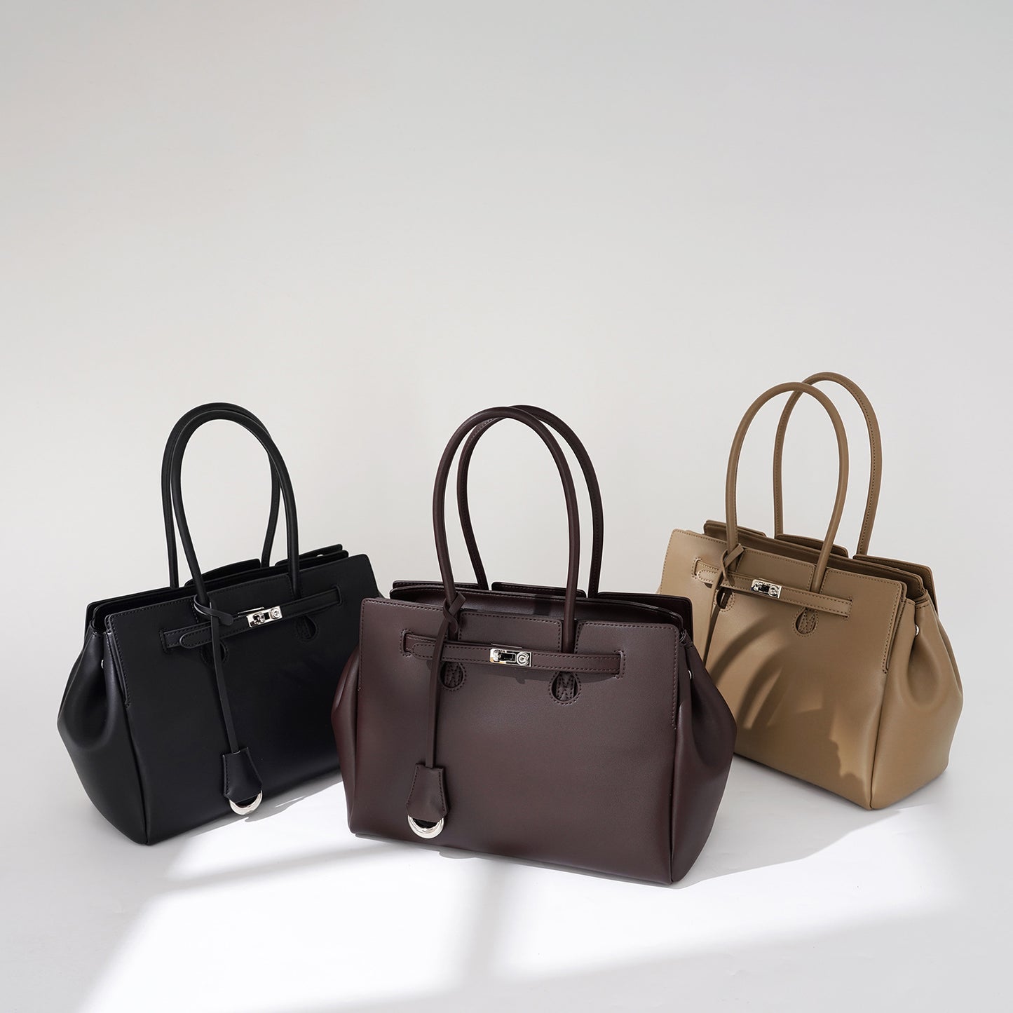 Women's Large Capacity Totes Genuine Leather Handbags