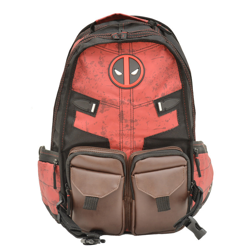 Anime Peripheral Leisure Batman Flannel Insert Backpacks