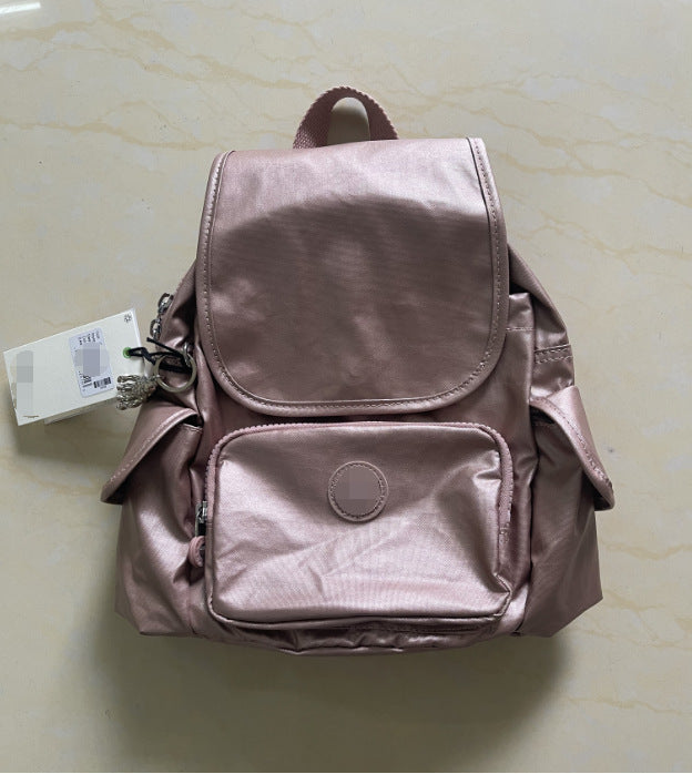 Women's Summer Nylon Canvas Monkey Urban Simple Backpacks