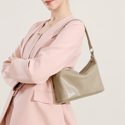 Top Layer Vegetable Tanned Pattern Cowhide Crossbody Bags