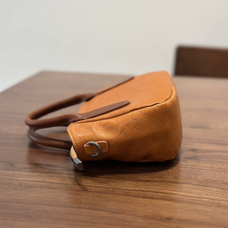 Women's High-grade First Layer Vegetable Tanning Leather Handbags