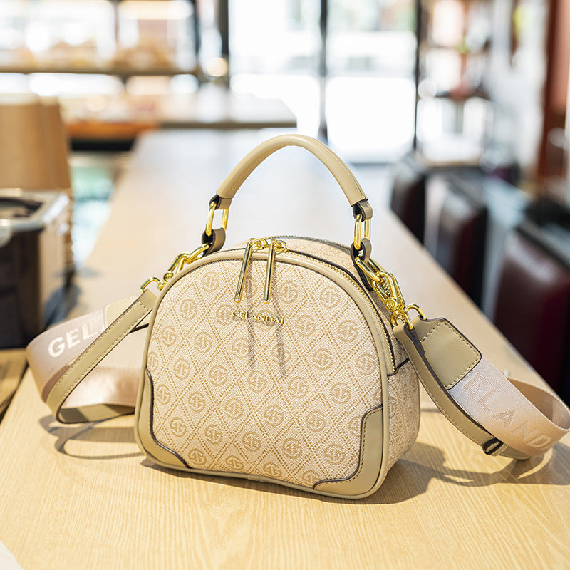 Women's Ge Lauder Light Luxury Fashion Round Crossbody Bags