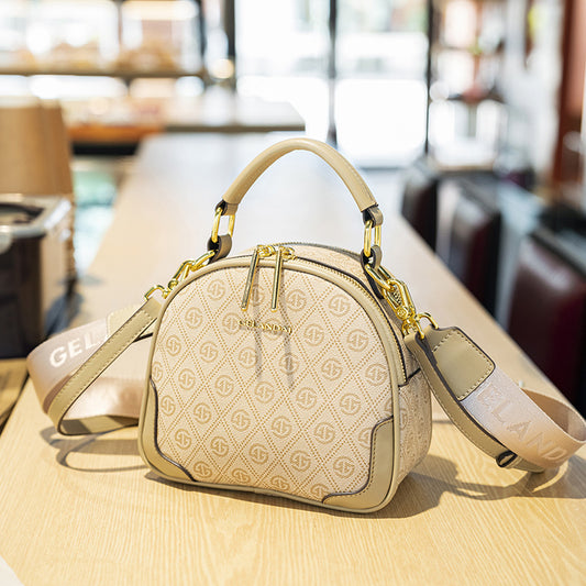Women's Ge Lauder Light Luxury Fashion Round Crossbody Bags