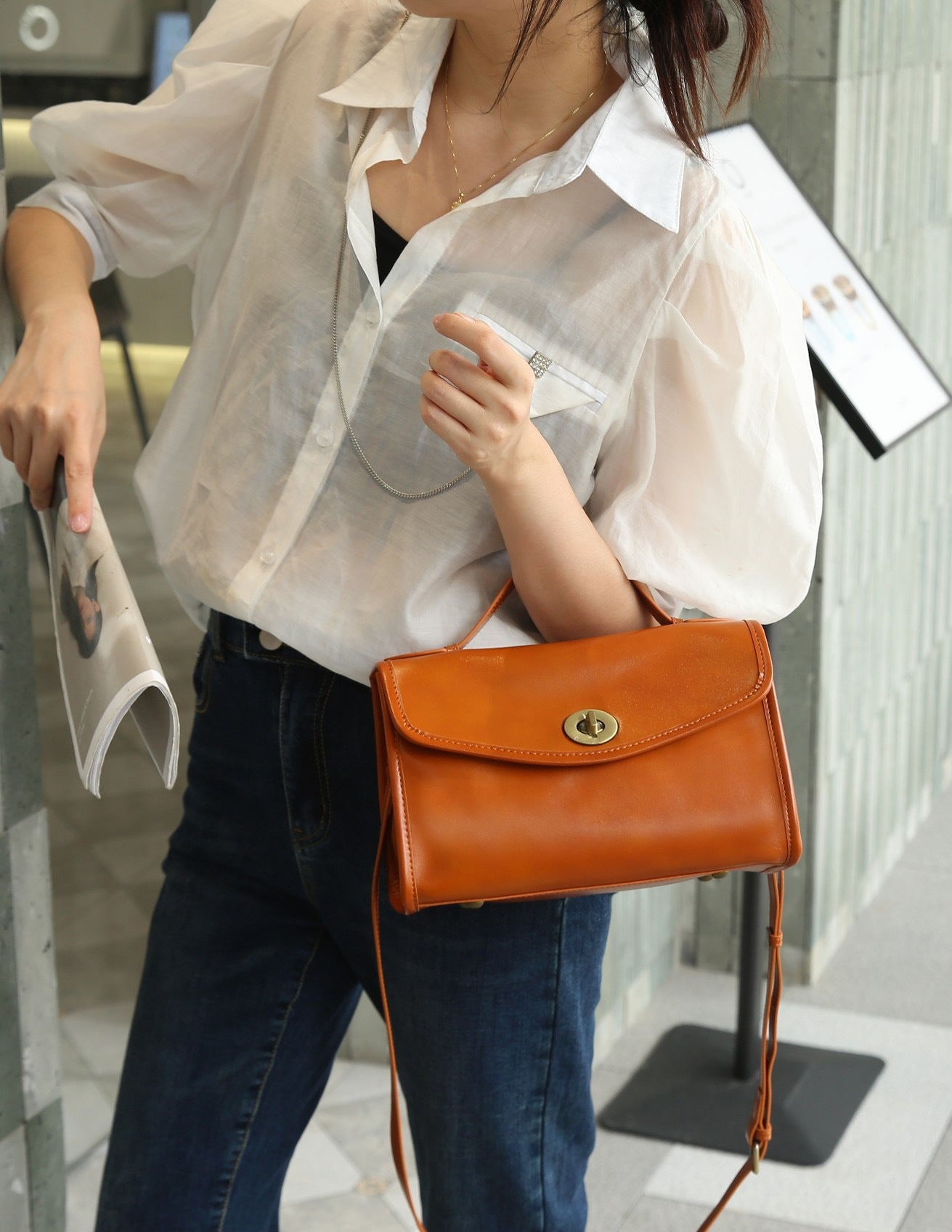 Big Female Large Capacity Commuter Mom Crossbody Bags