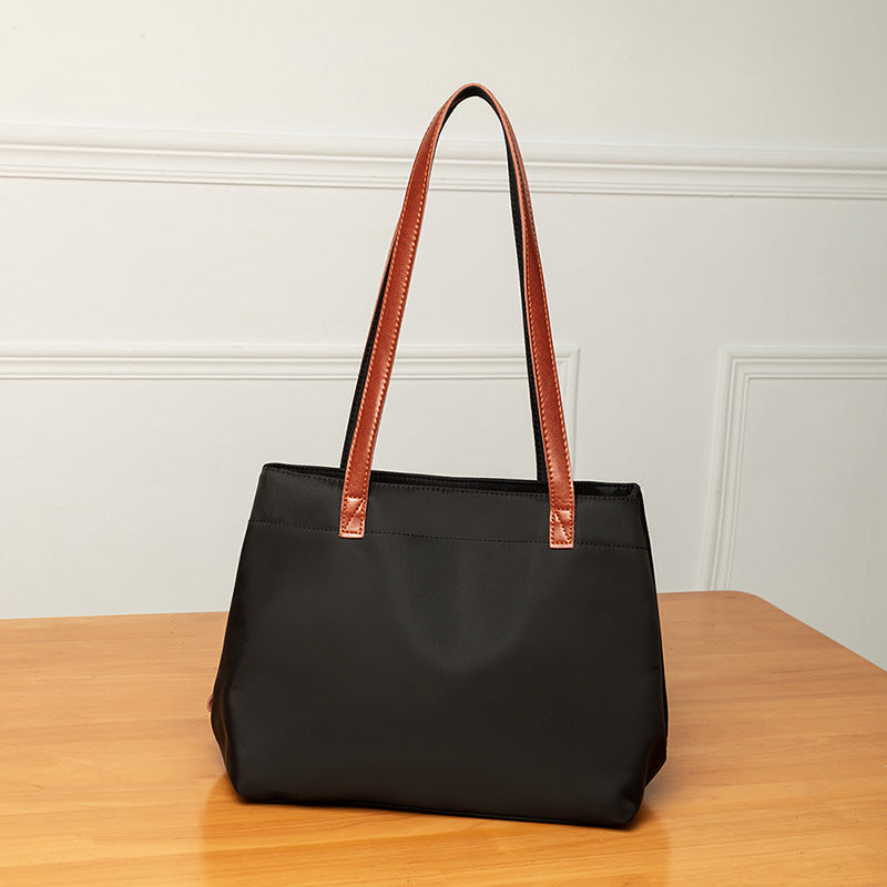 Women's Oxford Cloth Large Capacity Totes Fashionable Shoulder Bags