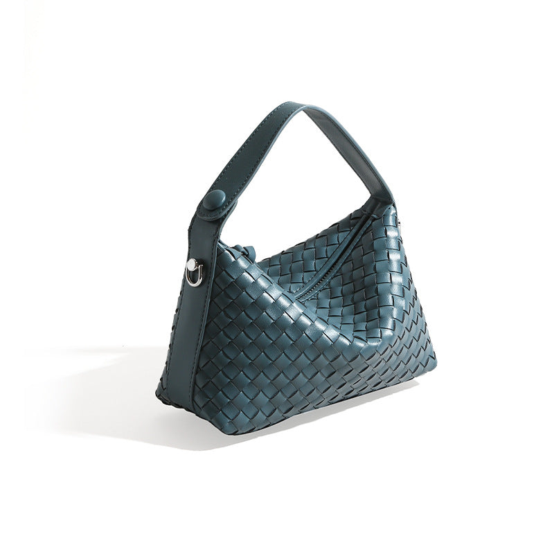 Women's Genuine Leather Dumpling Portable First Layer Handbags