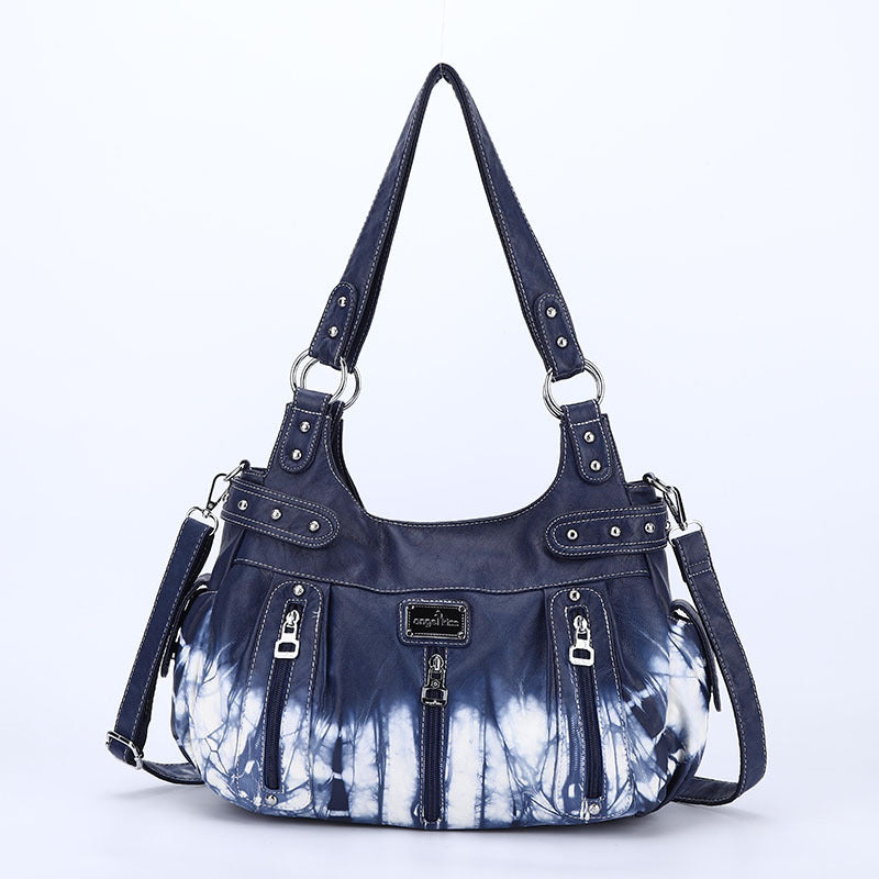 Women's Cool Fashion Wash Large Capacity Shoulder Bags