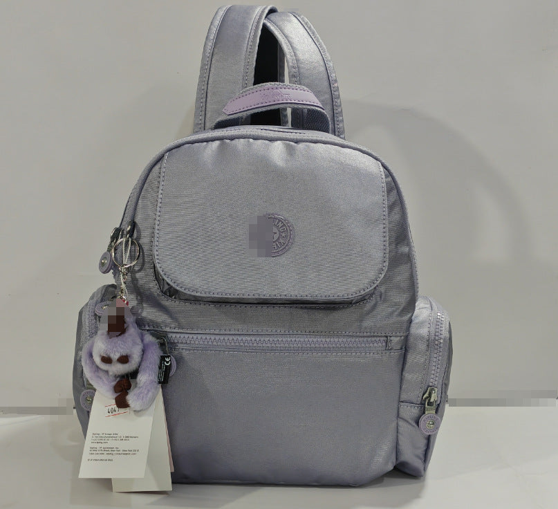 Beautiful Waterproof Nylon Pearl Gel Medium Backpacks