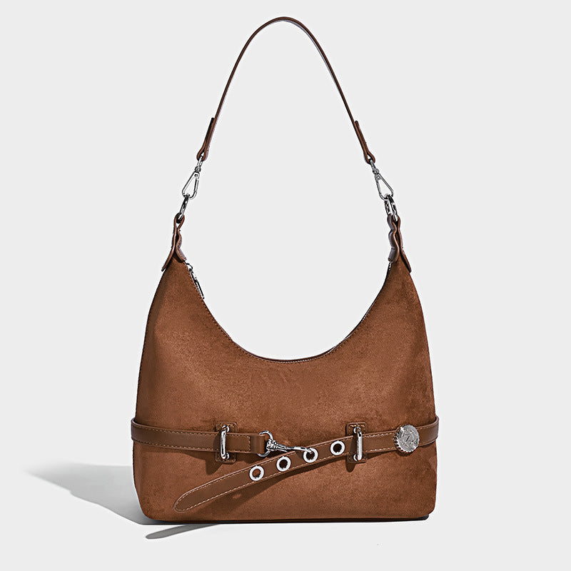 Women's Fashion Veet Feel Large Capacity Shoulder Bags