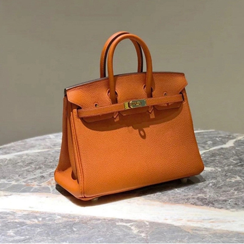 Women's Pattern First Layer Cowhide Leather Fashion One Bags