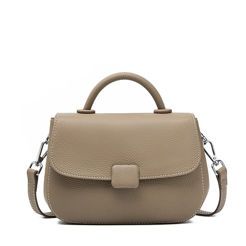 Women's Genuine Leather High-grade Portable First Layer Crossbody Bags