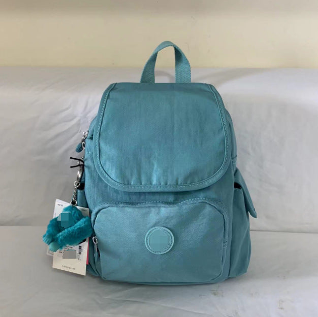 Women's Summer Nylon Canvas Monkey Urban Simple Backpacks