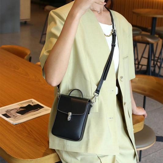 Women's Genuine Leather Mini Summer High-grade Fashion Crossbody Bags
