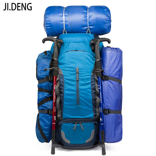Men's Hiking Liters Large Capacity Autumn Camping Mountaineering Backpacks