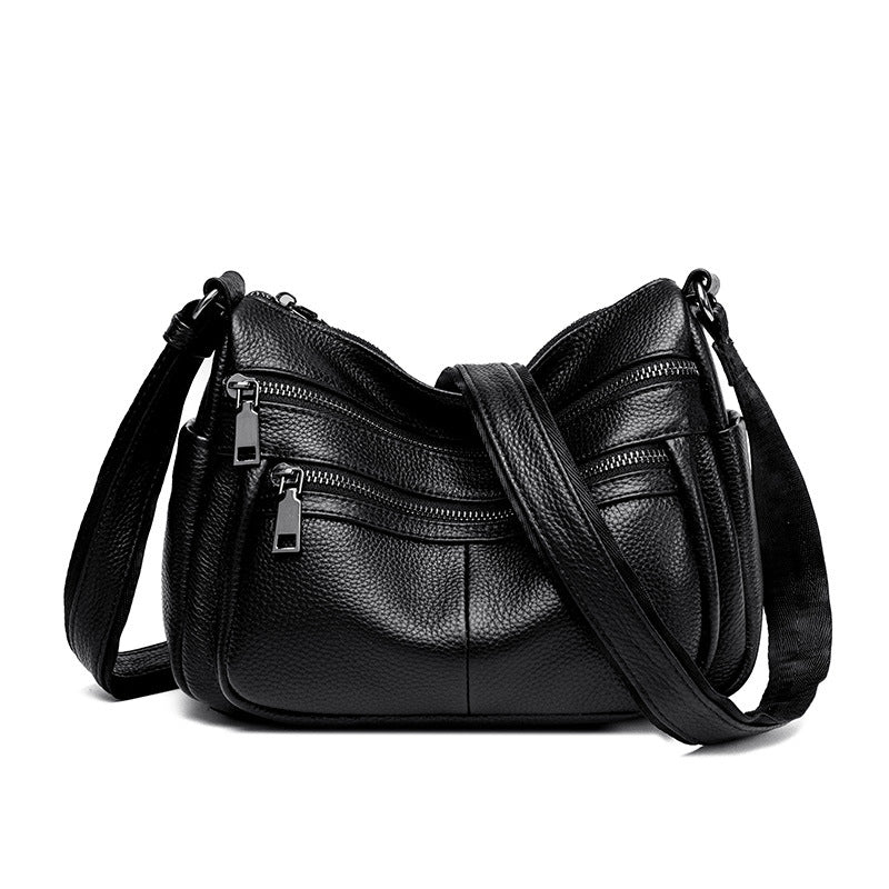 First Layer Cowhide Large Capacity Versatile Crossbody Bags