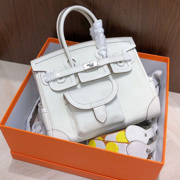 Women's Contrast Color High Sense Fashion Bags