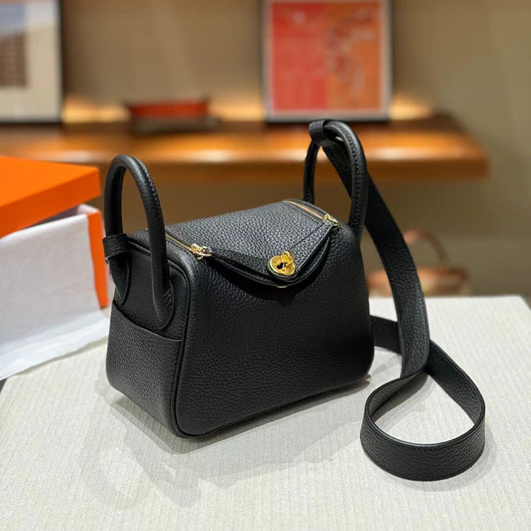 Women's Leather Lindy High-grade First Layer Cowhide Shoulder Bags