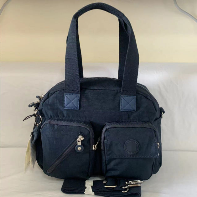 Women's Home Nylon Monkey Simple Double Pocket Handbags