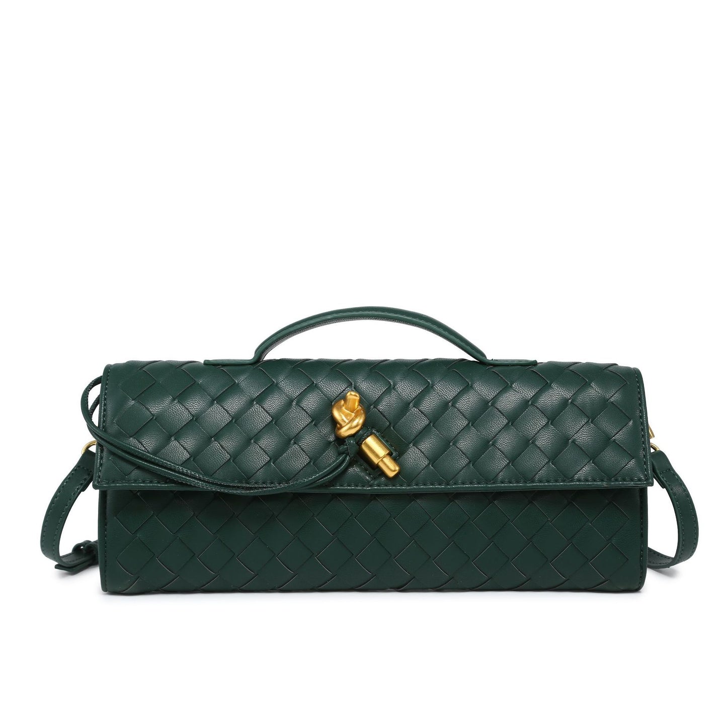 High Texture Bolt Fashion Long Clutch Crossbody Bags