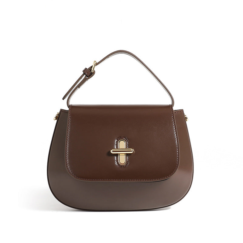 Women's Style Leather Light Luxury Minority High Crossbody Bags