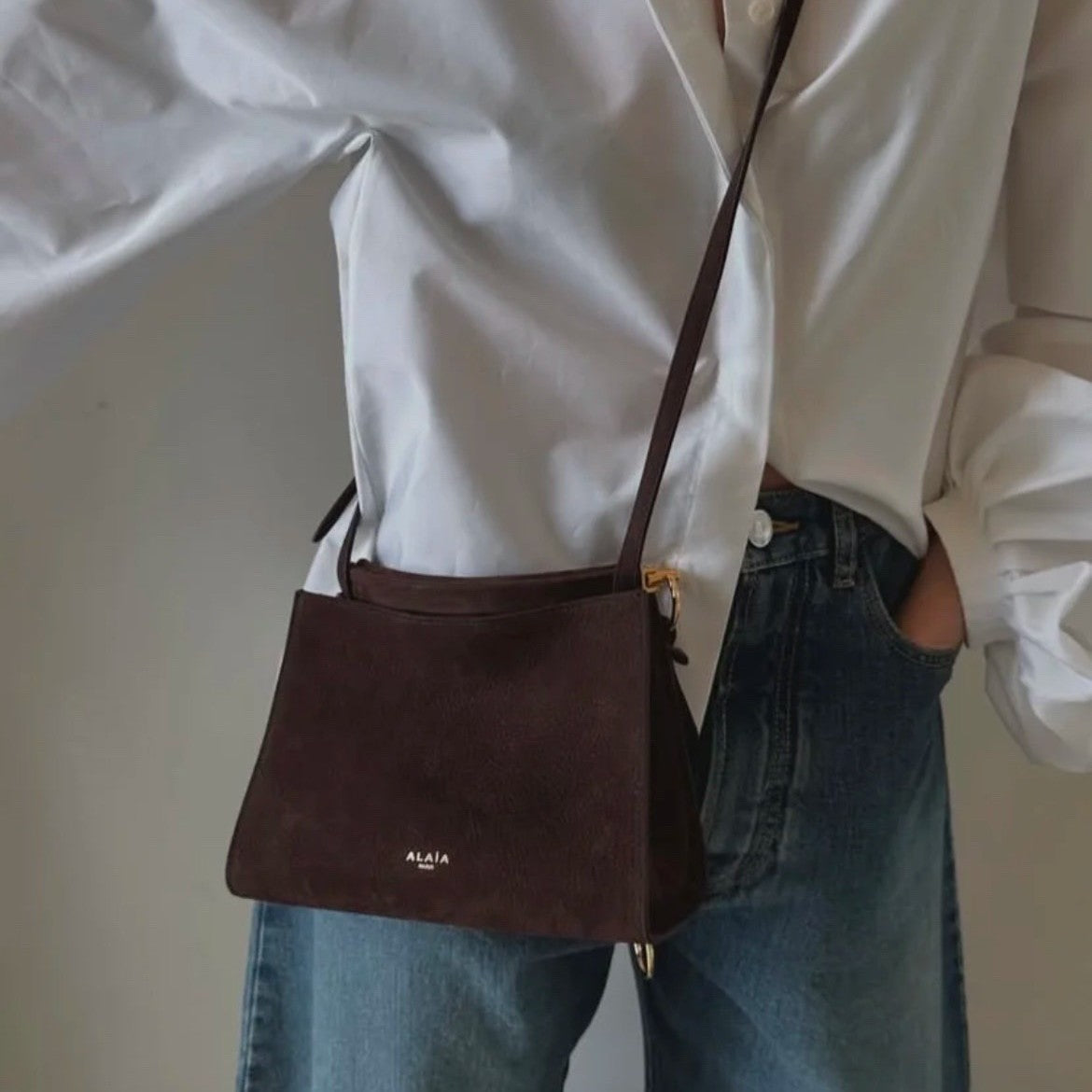 Layer Cowhide Elegant Underarm Fashion Simple Shoulder Bags