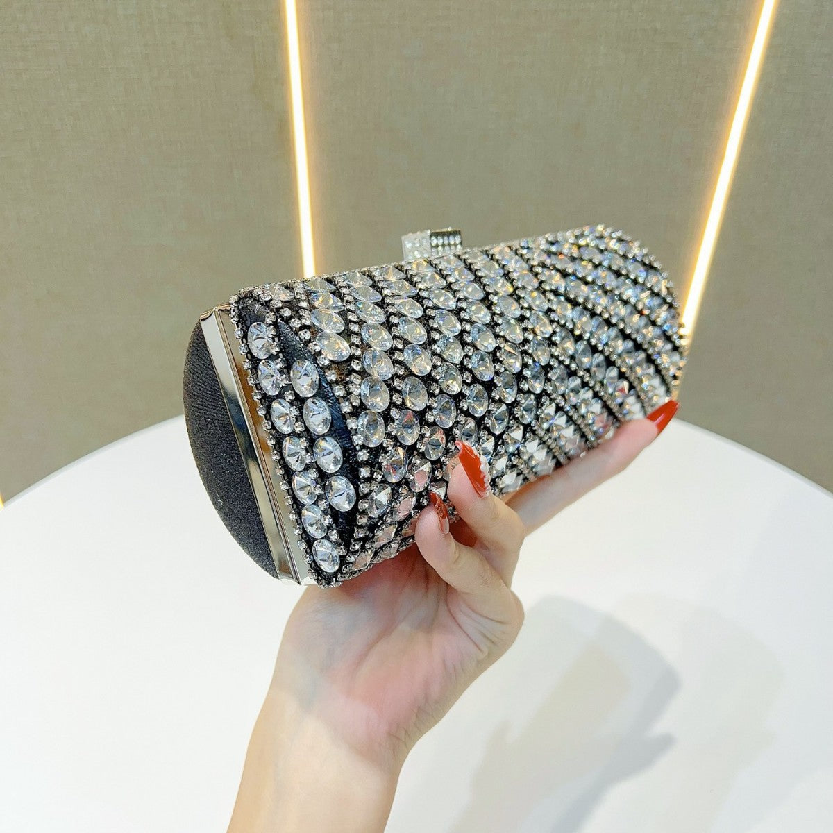 Women's Dinner Clutch High Sense Diamond Decorations Handbags