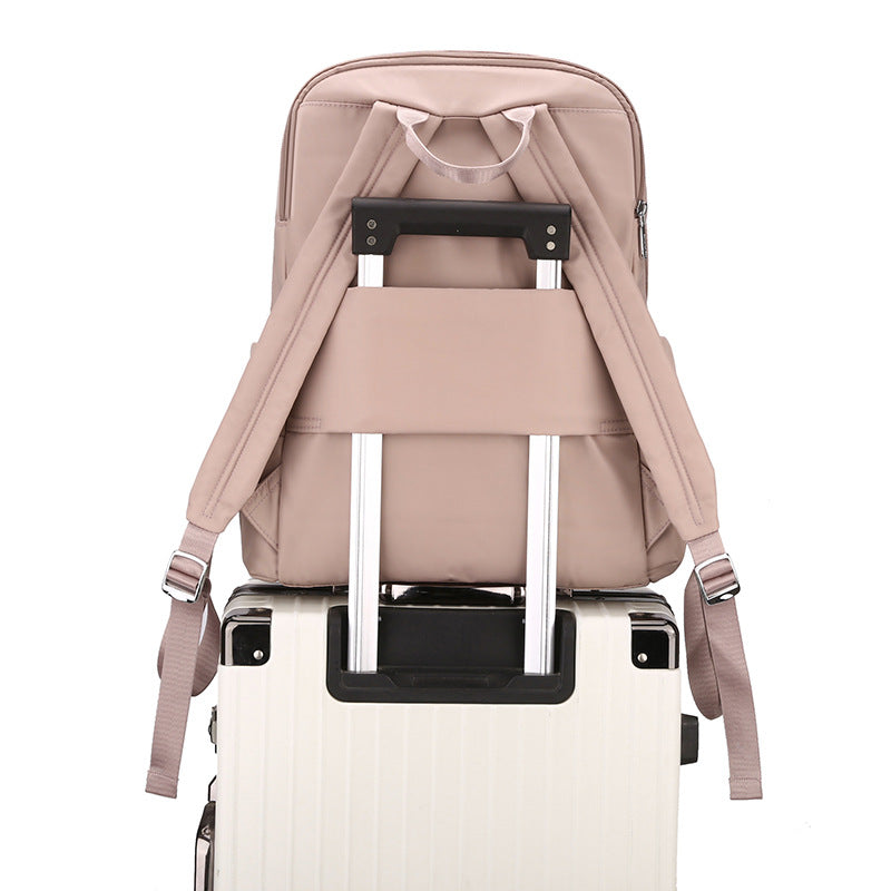 Women's Large Capacity Fashion Trend Waterproof Nylon Backpacks