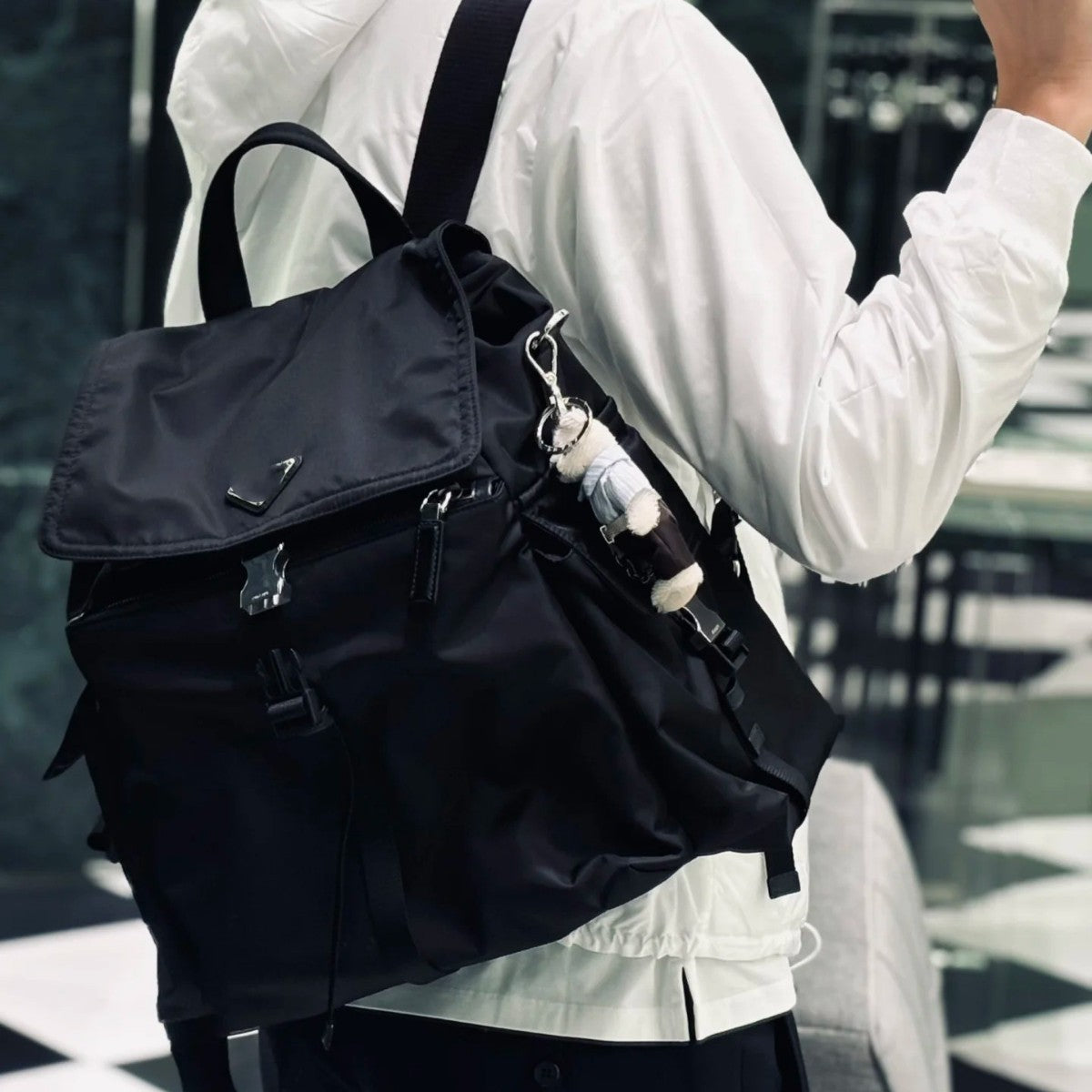 Parachute Nylon Waterproof Large Capacity Leisure Backpacks