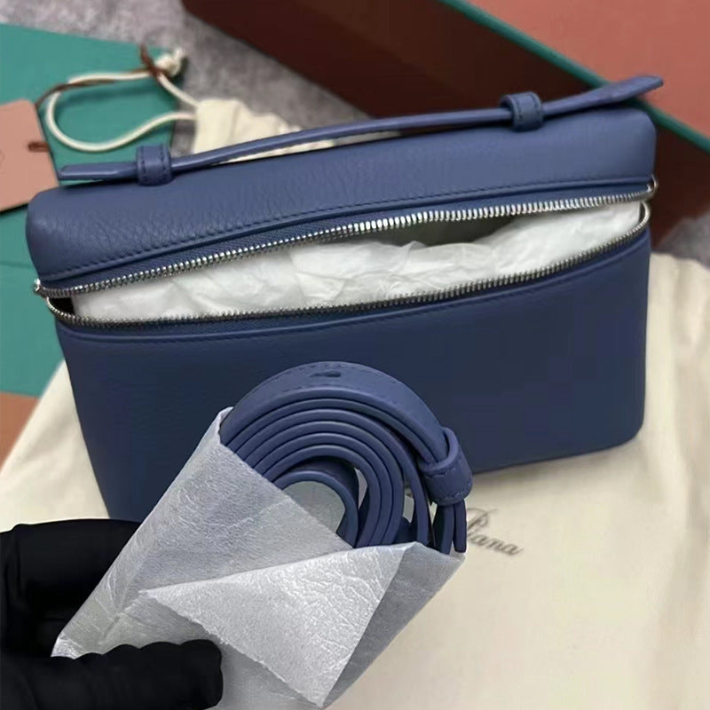 Women's Strictly Selected Lunch Box Genuine Leather Crossbody Bags