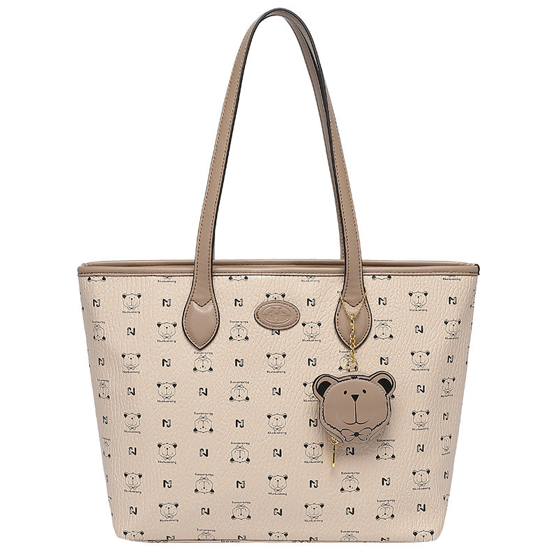 Women's Large Capacity Summer Shopping Niche Commuter Shoulder Bags