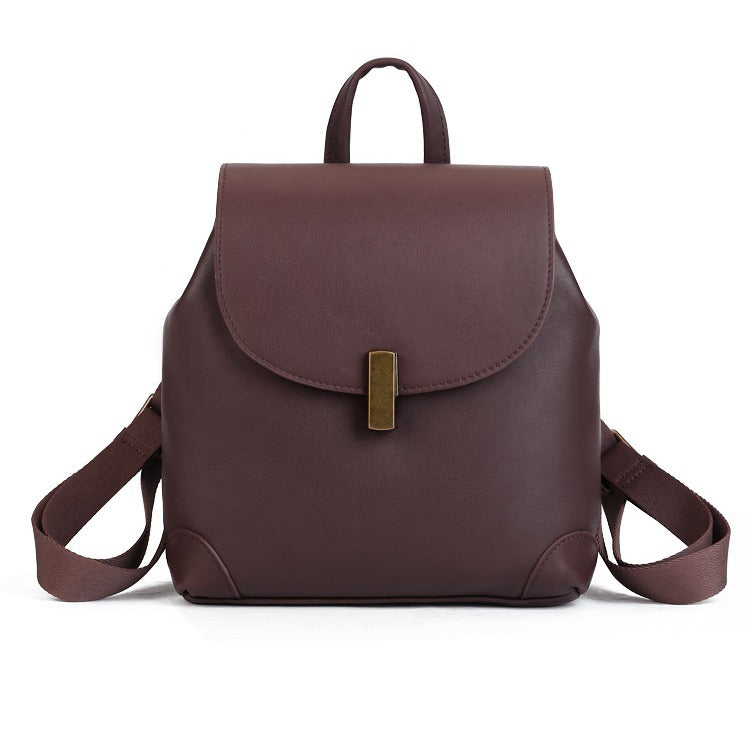 Simple Fashion First Layer Cowhide Female Large Bags