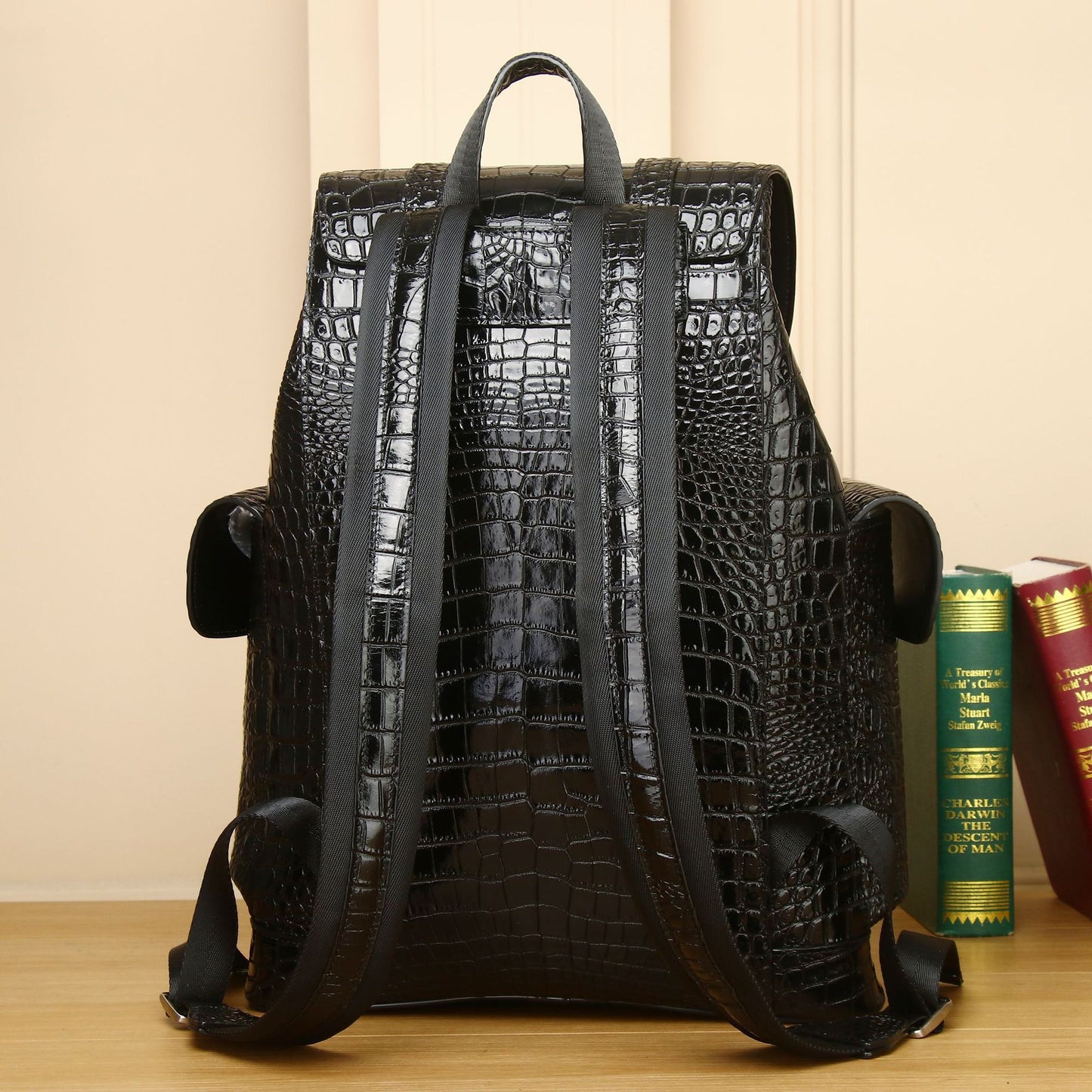 Men's Belly Pattern Large Capacity Fashion Backpacks