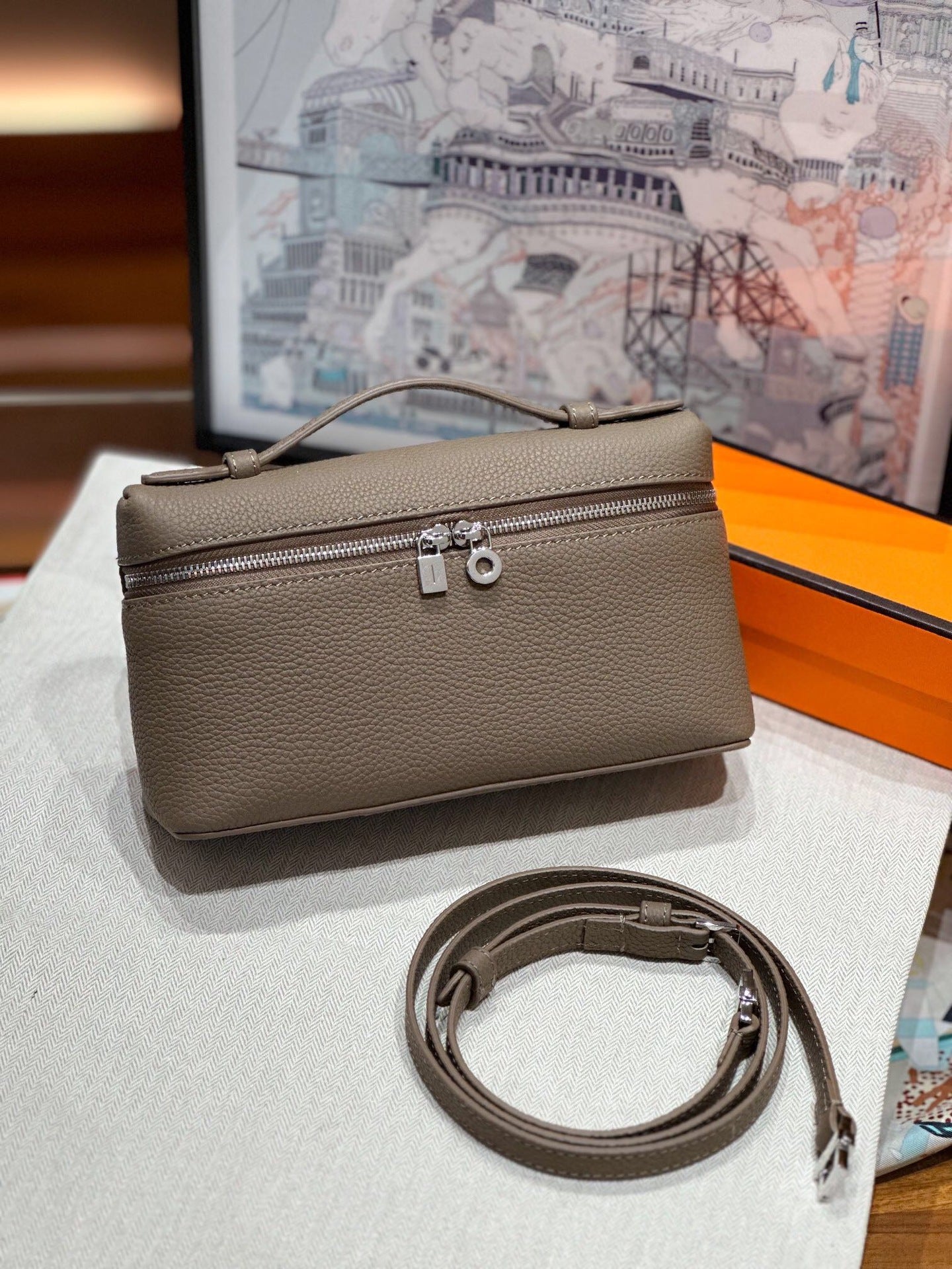 Versatile Casual Cattle Leather Genuine Elegant Crossbody Bags